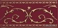 Petracer's Grand Elegance Gold Narciso-B Grande ORO 24kt su Bordeaux