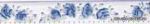 Listello Rose Bleu Basso ������ 3x20