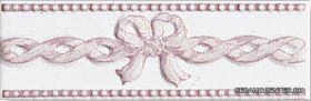 Listello Fiocco Rosa Alto ������ 6,5x20