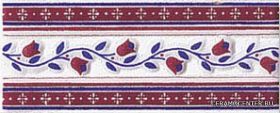 Listello Navy Bordeaux Alto ������ 8x20