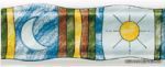 CENEFA ACUARELA AZUL ������ 10X25 ��