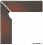 Shadow brown cokol schodowy lewi 30x8 ������� �����