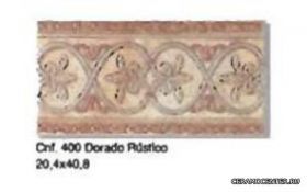 PORCELANITE ������ 400 Serie Dorado Cenefa 20,4x20,4 ��