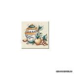 CERAMIKA PARADYZ Nicol Beige inserto Waza 10x10 ��
