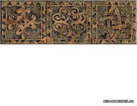 DUAL GRES ������ IRON cenefa 15*45 cm