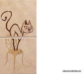 POLCOLORIT, ��������� SENSO 10x10 �� BEIGE STOLx2