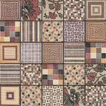 �������  Mosaico Patchwork Teca  31.6*31.6